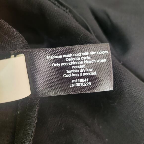 6TH & LN Sleeveless Dress Womens Size 18 Double Front Zipper Back Zip - Picture 4 of 6